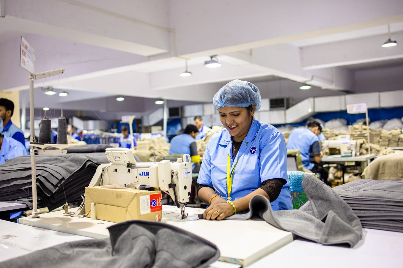 Sanjin Travel Products factory floor